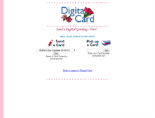 Tablet Screenshot of digitalcard.com